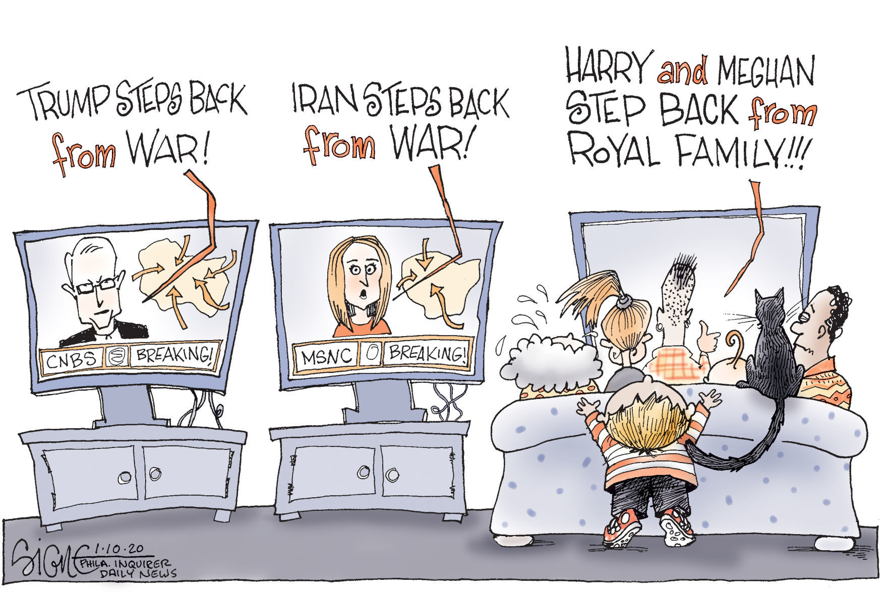Signe Wilkinson cartoon